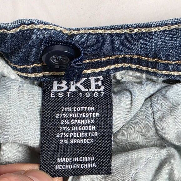 BKE Hudson Boys Straight Leg Jeans 16 Regular Blue Denim - Picture 8 of 10